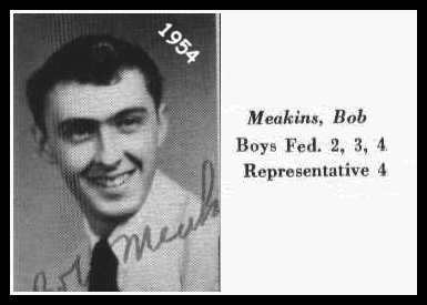 Bob Meakins - 1954 - Sr. Portrait