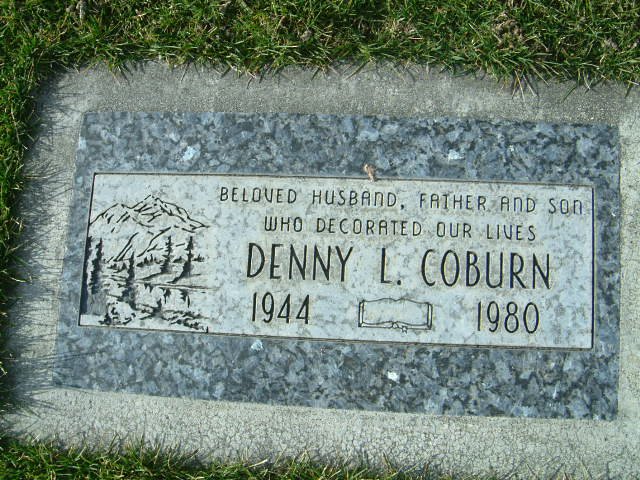 Denny Coburn - Headstone Denny Coburn - Headstone