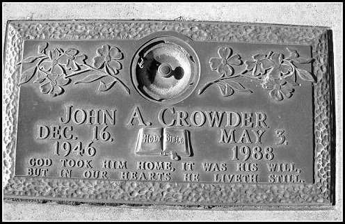 John Crowder - Headstone John Crowder - Headstone