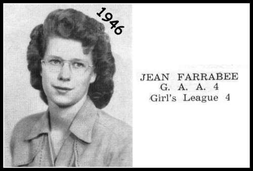 Jeane Farabee - 1946 Jeane Farabee - 1946
