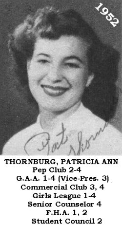 Patti Thornburg - 1952 Patti Thornburg - 1952