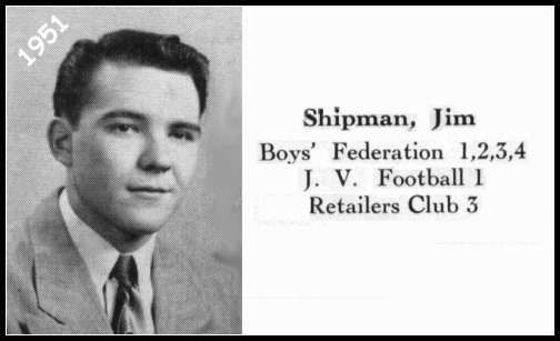 Jimmie Shipman - 1951 Jimmie Shipman - 1951