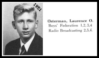 Larry Osterman - 1951 Larry Osterman - 1951