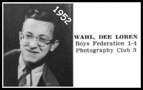 Dee Wahl - 1952 Dee Wahl - 1952