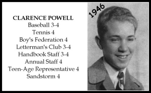Clem Powell - 1946 - Sr. Portrait Clem Powell - 1946 - Sr. Portrait