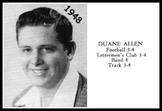Tiny Allen - 1948 - Sr. Portrait Tiny Allen - 1948 - Sr. Portrait
