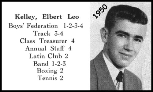 Elbert Kelley - 1950 - Sr. Portrait Elbert Kelley - 1950 - Sr. Portrait