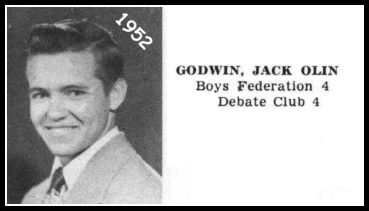 Jack Godwin - 1952 - Sr. Portrait Jack Godwin - 1952 - Sr. Portrait