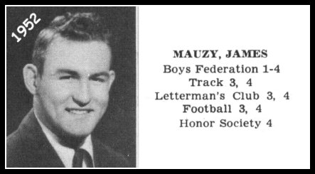 Jim Mauzy - 1952 - Sr. Portrait Jim Mauzy - 1952 - Sr. Portrait
