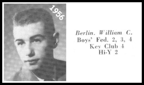 Bill Berlin - 1956 - Sr. Portrait Bill Berlin - 1956 - Sr. Portrait