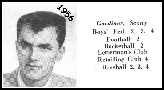Scotty Gardiner - 1956 - Sr. Portrait Scotty Gardiner - 1956 - Sr. Portrait