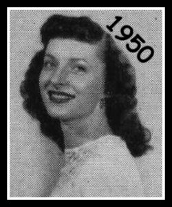 Janice Taylor - 1950 - Sr. Portrait Janice Taylor - 1950 - Sr. Portrait