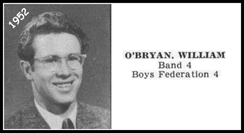 Mick OBryan - 1952 - Sr. Portrait Mick OBryan - 1952 - Sr. Portrait