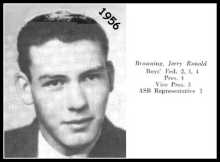 Jerry Browning - 1956 - Sr. Portrait Jerry Browning - 1956 - Sr. Portrait