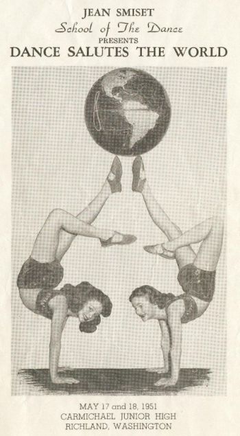 May, 1951 Future Bomber Dancers Program